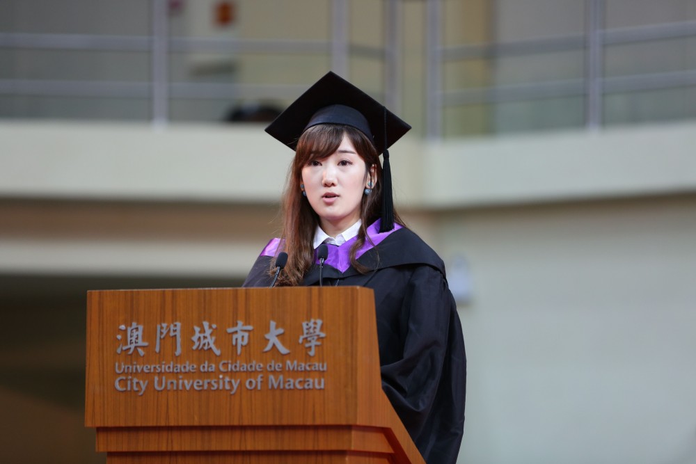 城大畢業生發表畢業感言